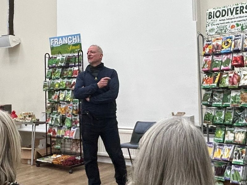 Paolo Arrigo Talk - Around Italy in 20 Vegetables. Marlow Horticultural Society. 